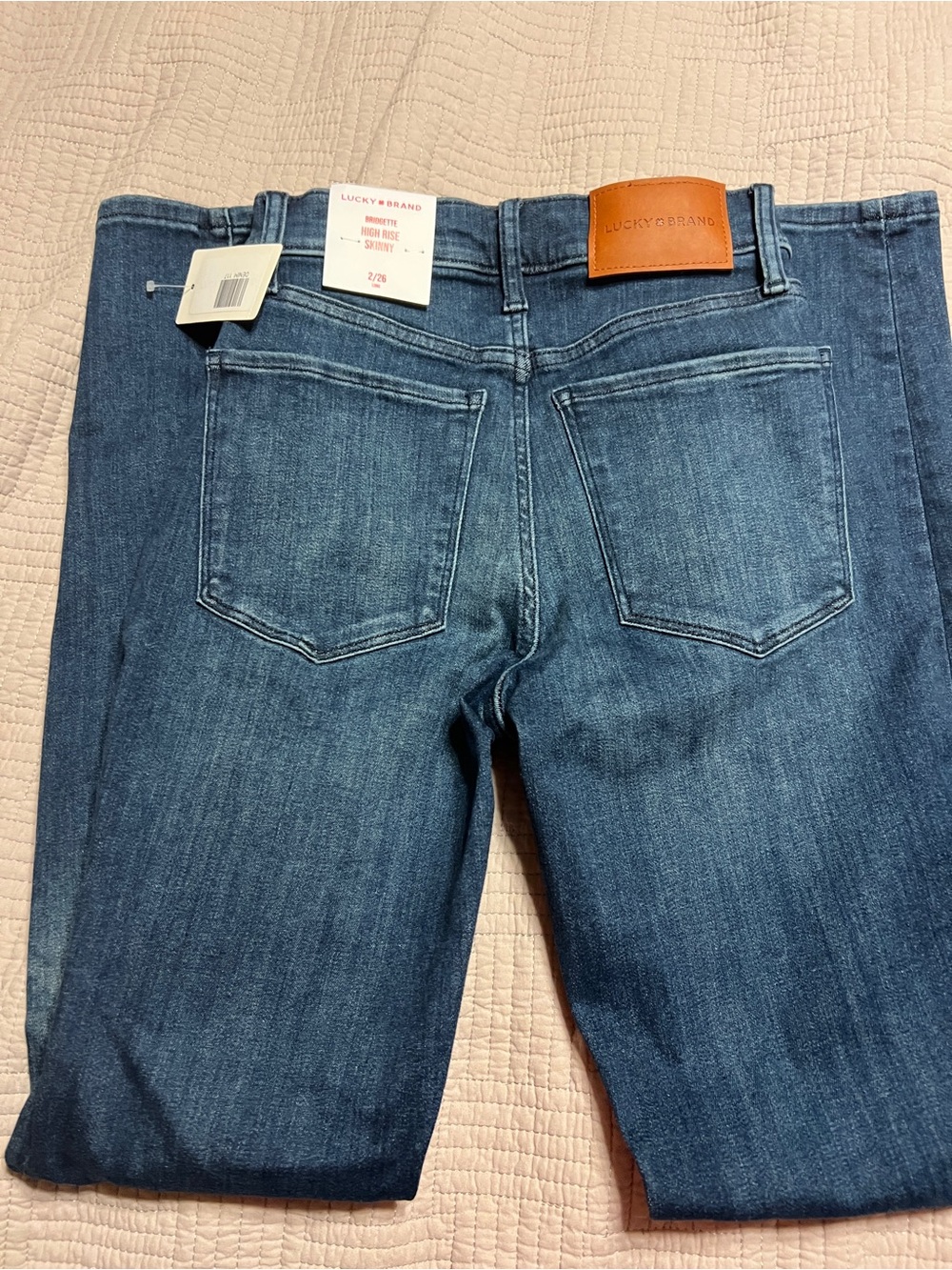 Lucky Brand Women’s Medium Blue Slim-Straight Jeans size 2